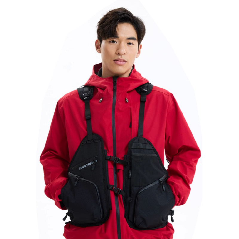 FlowTheory滑雪防护马甲外穿护具野雪背包双板多功能户外男女背心,淘宝优惠券,粉丝福利购,淘宝优惠卷