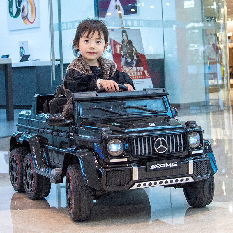 儿童电动车宝宝四轮遥控摇摆大g越野汽车可坐大人双人小孩玩具车-图3