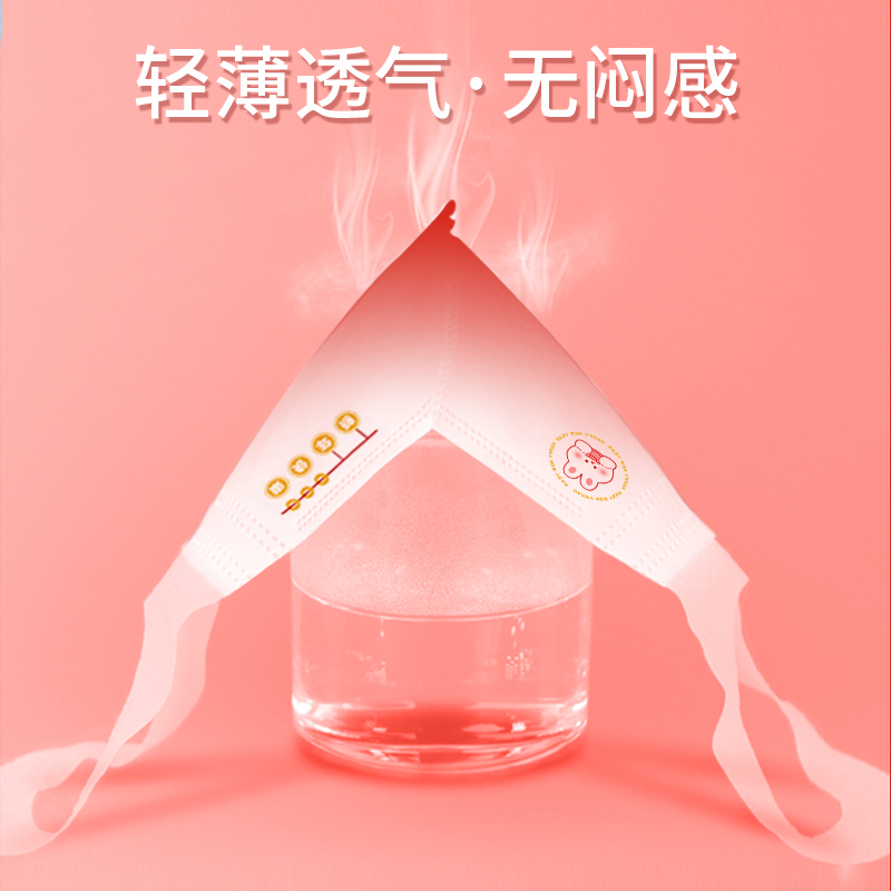 医用3d立体口罩一次性医疗新年成人女高颜值独立包装过年秋冬款