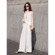 Awakening Paradise Two-piece Set 26 Summer Necklace Sleeveless Irregular Shirt Casual Pants suit