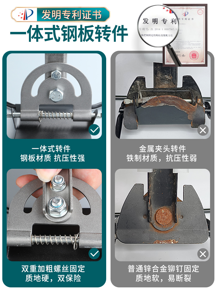 大拖把公用场所长拖把平板拖把大面积拖地办公室酒店保洁专用排拖-图1