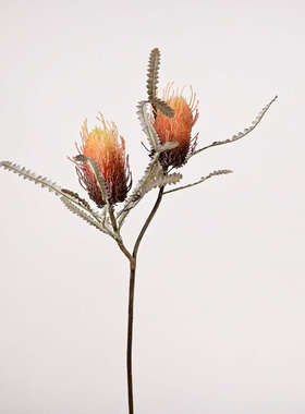 仿真花朝鲜蓟花艺摆件家居装饰品客厅餐桌花艺摆设