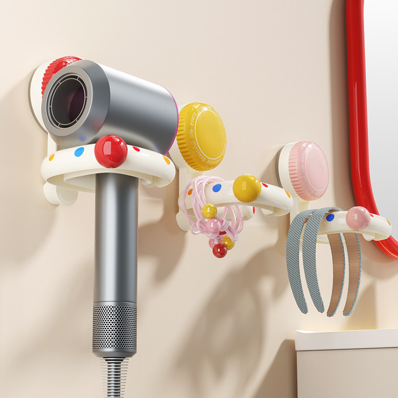吹风机免打孔置物架吸盘2025新款浴室电吹风挂架解放双手风筒支架,淘宝优惠券,粉丝福利购,淘宝优惠卷