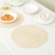 Mocha color Nordic Western placemat creative table mat household Japanese plate mat bowl mat tea heat insulation mat household anti-scalding coaster