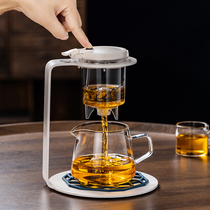 Sloth Automatic Tea Maker Tea Set Suit Home Light Lavish High-end Glass Kung Fu Teapot Office Flutter