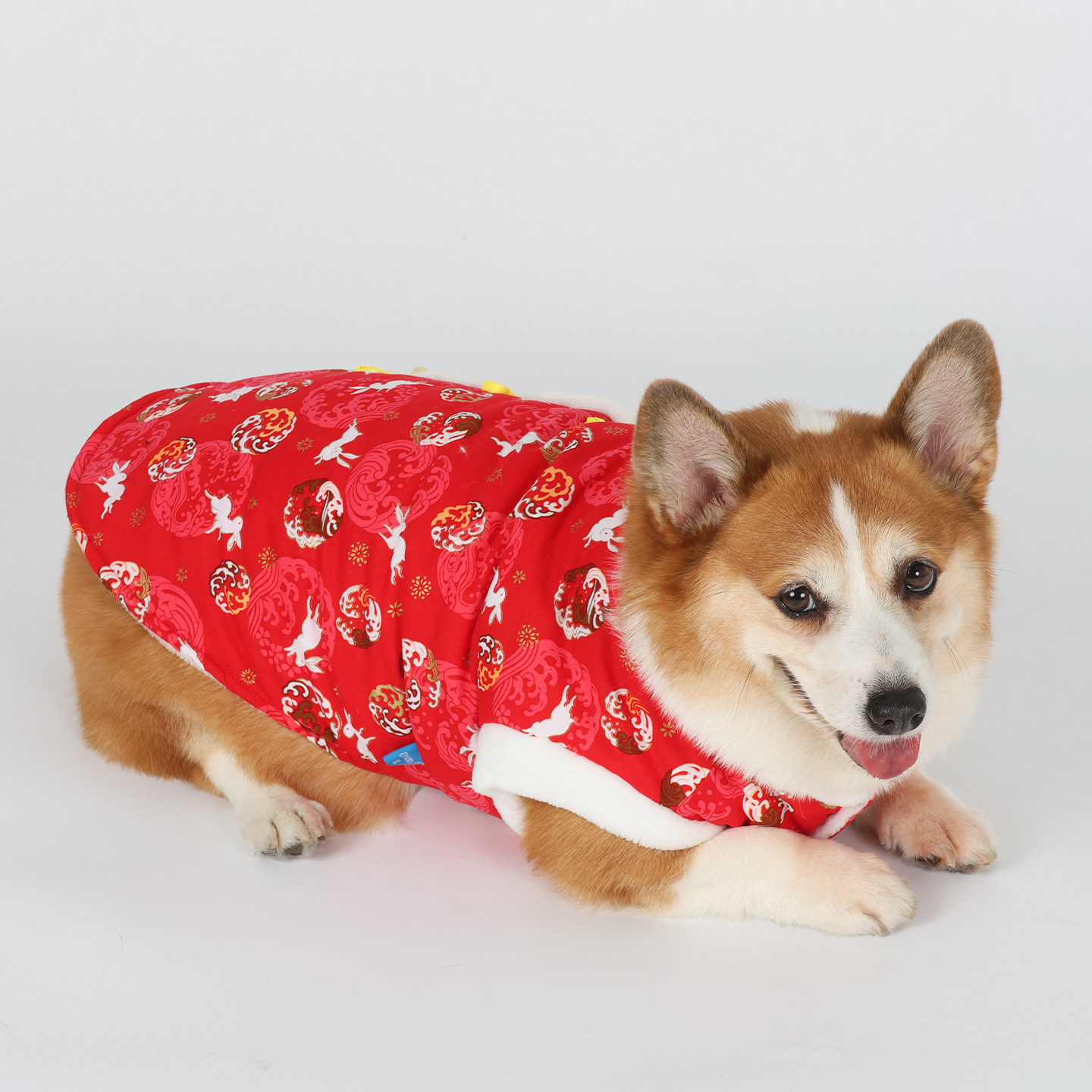 宠物狗狗冬季新年战袍过年喜庆唐装保暖马甲柴犬柯基2026新款棉衣,淘宝优惠券,粉丝福利购,淘宝优惠卷