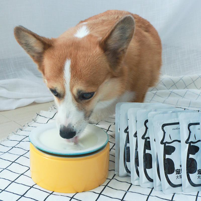 宠物狗狗蒙贝酸奶奶酪零食助消化益生菌营养喝的专用羊奶幼犬柯基