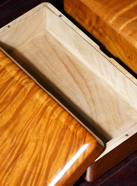 金丝楠木中式复古首饰盒红木手表印章收纳盒实木手串茶叶便携礼盒