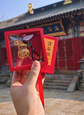 国风复古沙金福禄平安葫芦挂饰