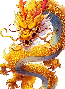 金龙图案贴纸贴画家用餐厅厨房冰箱贴橱柜装饰自粘贴