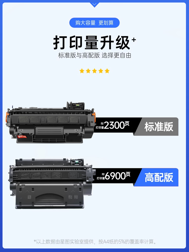 星图兼容cf280a惠普m401d硒鼓M425dw p2055dn墨粉p2035打印机墨盒LaserJet Pro400碳粉盒ce505a晒鼓hp80a芯片 - 图1