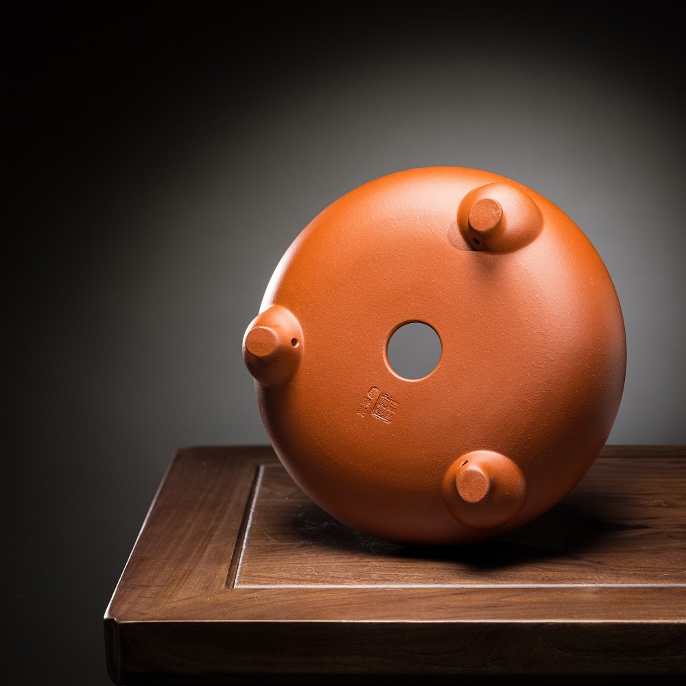 收藏级名家高档精品谈泽民三足紫砂小圆盆宣德香炉无孔有孔紫砂盆,淘宝优惠券,粉丝福利购,淘宝优惠卷