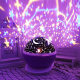 Star and moon projection internet celebrity room decoration night light