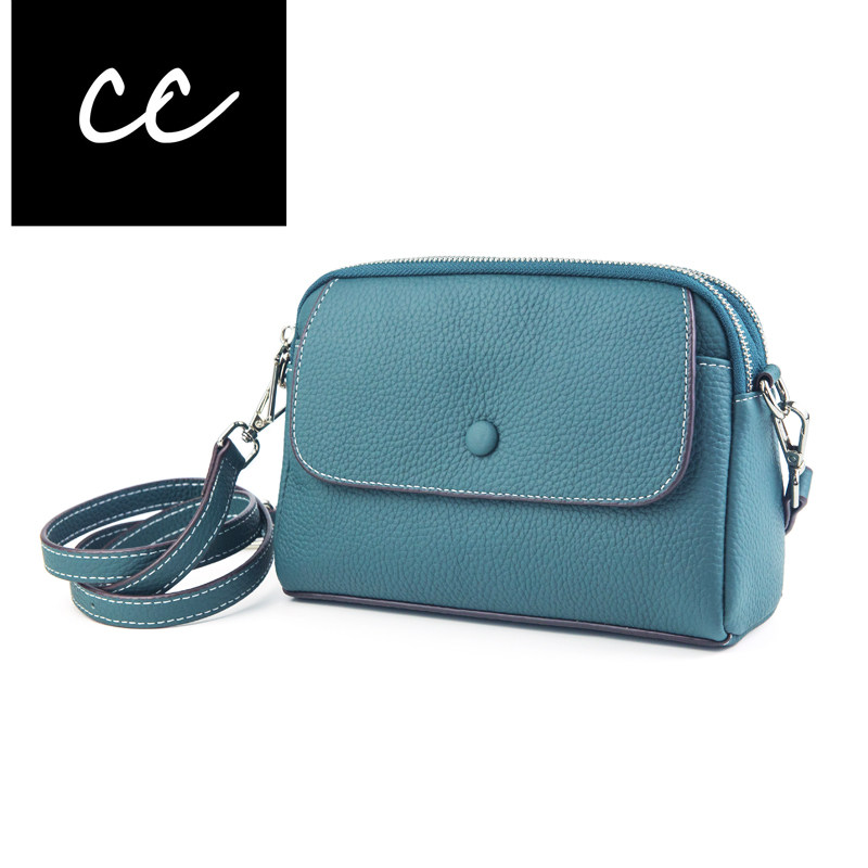 CC新款女士真皮包小方包纯色时尚简约轻奢斜跨单肩包包2515,淘宝优惠券,粉丝福利购,淘宝优惠卷