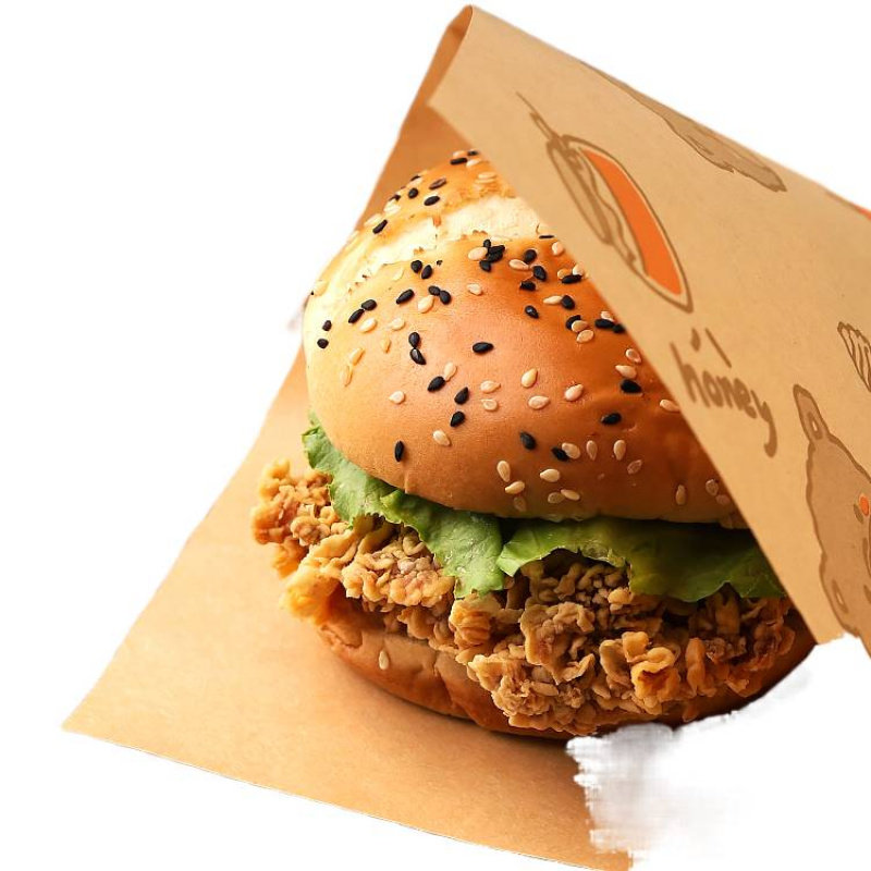 三明治双开口包装纸袋一次性加厚防油防粘手抓煎饼早餐油纸袋家用,淘宝优惠券,粉丝福利购,淘宝优惠卷