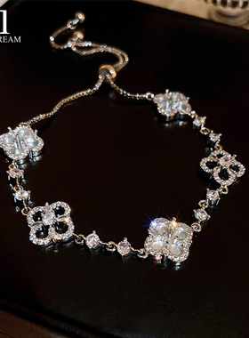 幸运四叶草手链女2025新款