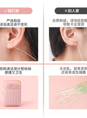 240根耳洞超细清洁线护理液