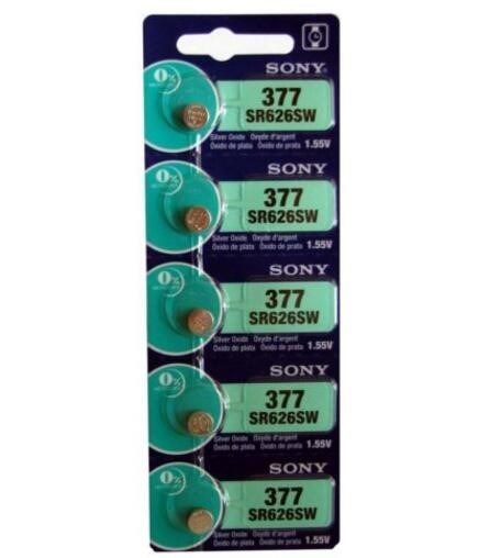 1PC SR626SW AG4 377 LR626 1.55V  Button Cell Watch Battery - 图0