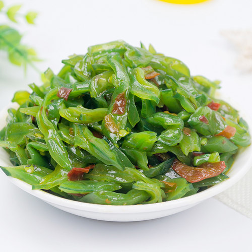 庄彪香辣海白菜裙带菜下饭菜咸菜海裙菜海藻海带整箱9斤包邮 - 图3