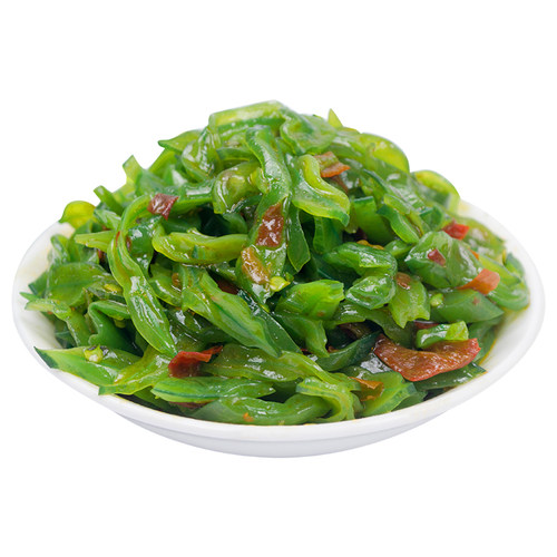 庄彪香辣海白菜裙带菜下饭菜咸菜海裙菜海藻海带整箱9斤包邮 - 图2