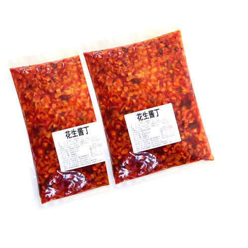 庄彪花生酱丁3斤酱菜五仁酱菜甜脆萝卜丁下饭咸菜开胃腌菜即食菜 - 图3