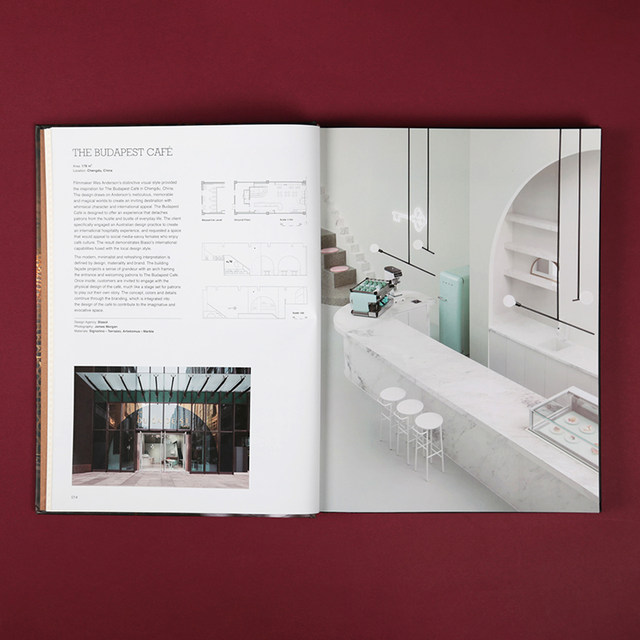 Original English book Dinner Time New Restaurant Interior Design Gluttonous Feast Dining Space New Restaurant Interior Design Rendering Plan Case Book