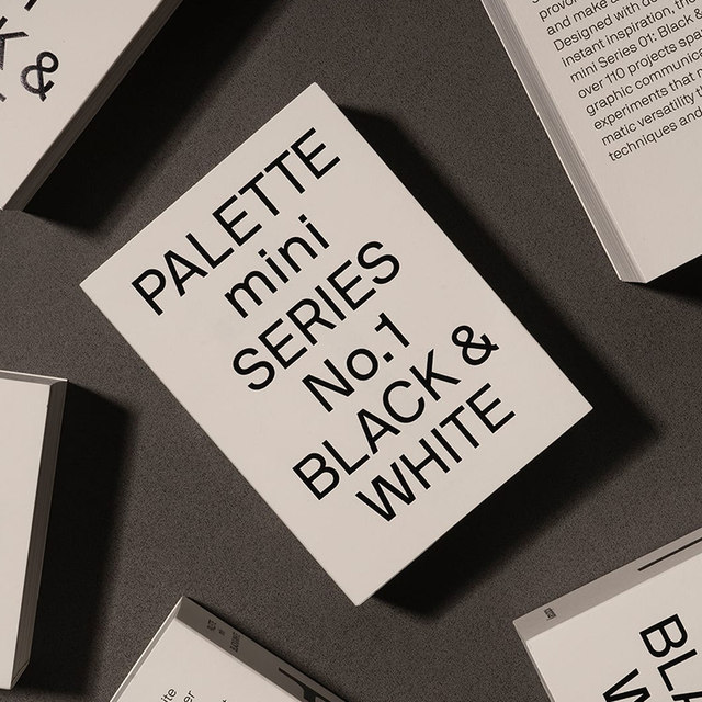Palette Mini Series 01 Black & White Palette Mini Series 01 Black & White Black and White Color Matching Graphic Design Color Matching Books