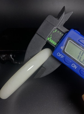 天然蓝田玉手镯白度高表面光滑油润细腻陕西特产带证书活玉