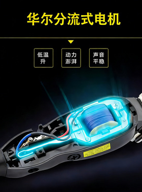 华尔带线理发器插电式电推剪