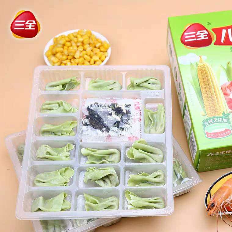 三全儿童馄饨虾仁玉米鱼肉蔬菜珍味三鲜多味任选营养早餐速食2盒,淘宝优惠券,粉丝福利购,淘宝优惠卷