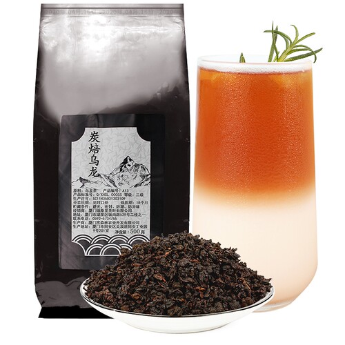 贡茶奶盖炭烧黑乌龙茶奶茶店专用 炭焙乌龙茶碳培乌龙 烤奶茶茶叶 - 图3
