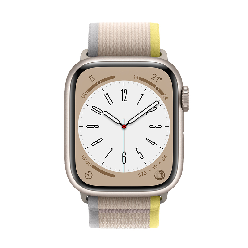 适用AppleWatch9表带AppleWatchUltra2野径series尼龙回环式Ultra苹果手表带iWatch8编织iWatchS6运动watchS7-图3