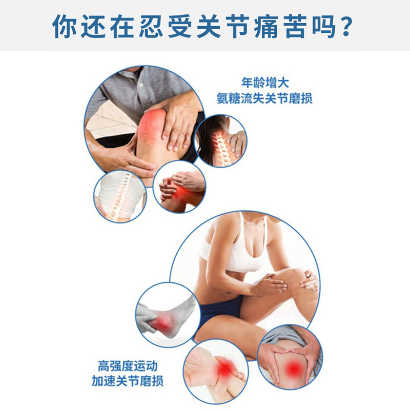 仁和软骨素碳酸钙中老年安氨基胶囊 集妍堂大药房氨糖软骨素/骨胶原