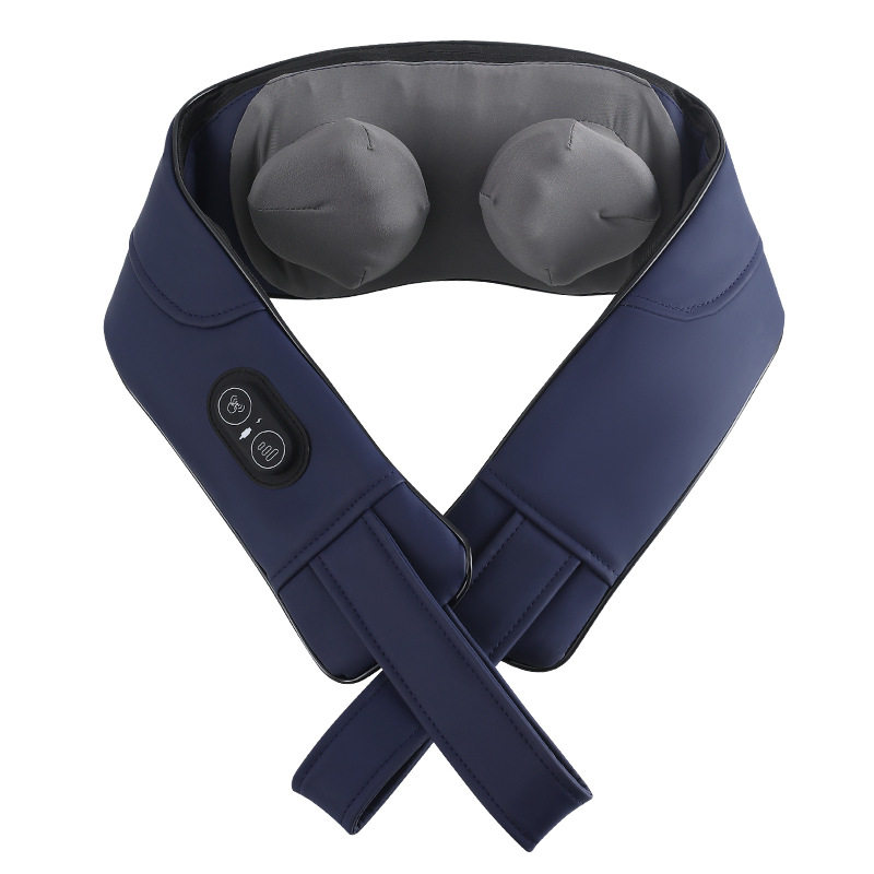 家用揉捏颈椎按摩器斜方肌颈部按摩仪富贵包背部疏通热敷按摩披肩,淘宝优惠券,粉丝福利购,淘宝优惠卷