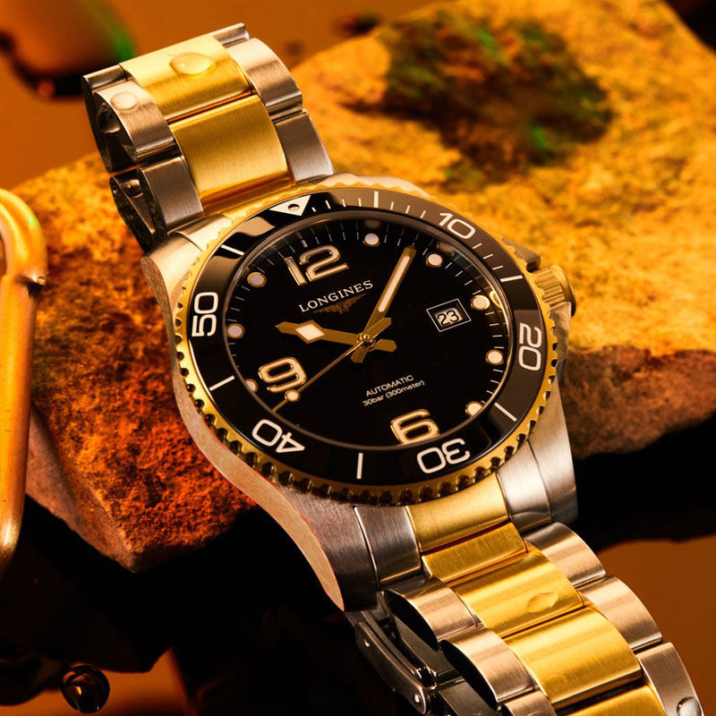 浪琴康卡斯潜水系列300陶瓷男士表 威皓海外瑞士腕表