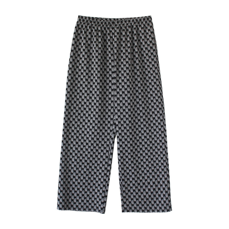 针织阔腿裤大码女装春季200斤胖妹妹mm宽松高腰显瘦垂感拖地裤子,淘宝优惠券,粉丝福利购,淘宝优惠卷