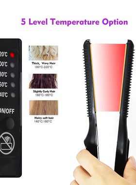2-In-1 Professional Electric Mini Portable Straightener And