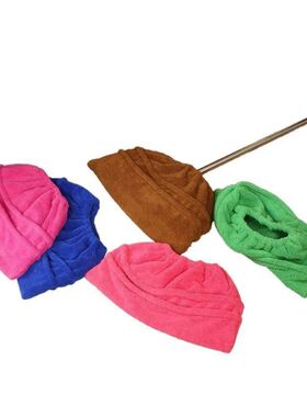 6PCS Coral Velvet Multi Function Broom Cover Eco-Friendly Re