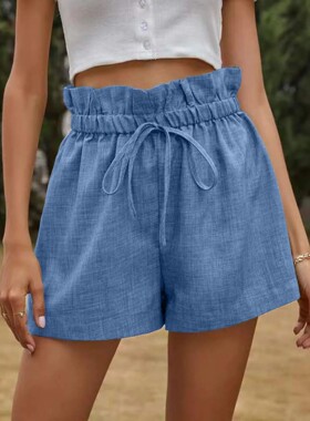 Casual and comfortable women's shorts, new summer style, hig