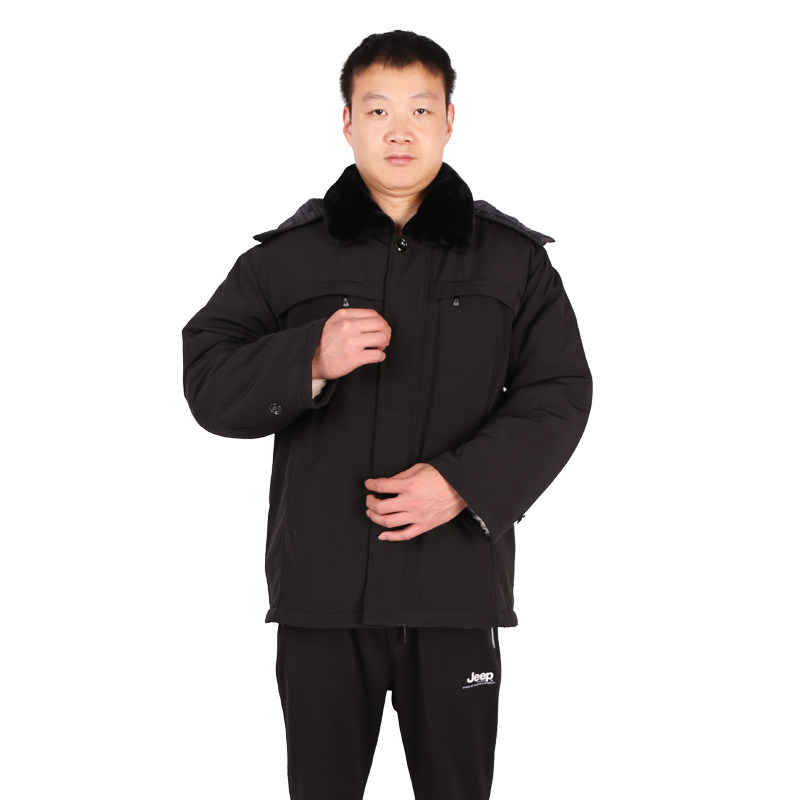 冬季羊皮内胆大衣男士皮毛一体绵羊真皮衣加厚连帽可拆卸中年皮袄,淘宝优惠券,粉丝福利购,淘宝优惠卷