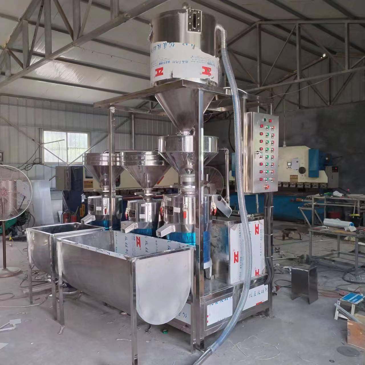 全自动商用豆浆机大型黄豆磨浆设备三连磨浆机豆浆机商用,淘宝优惠券,粉丝福利购,淘宝优惠卷