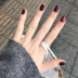 Keo dán móng tay Ba Lan Bộ sưu tập keo dán mắt mèo Cat New Year Red Diamond Super Flash Fur Làm móng tay Bộ nhỏ - Sơn móng tay / Móng tay và móng chân mẫu nail màu trắng Sơn móng tay / Móng tay và móng chân