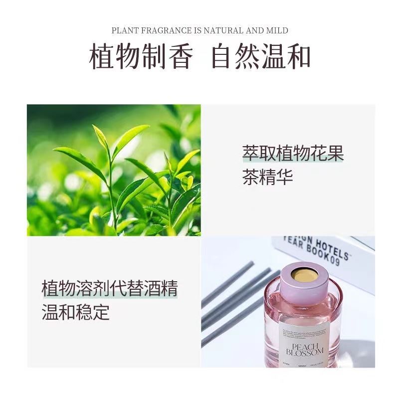 MINISO名创优品环游花语系列无火香薰澳大利亚檀香蜜桃乌龙大容量 - 图2