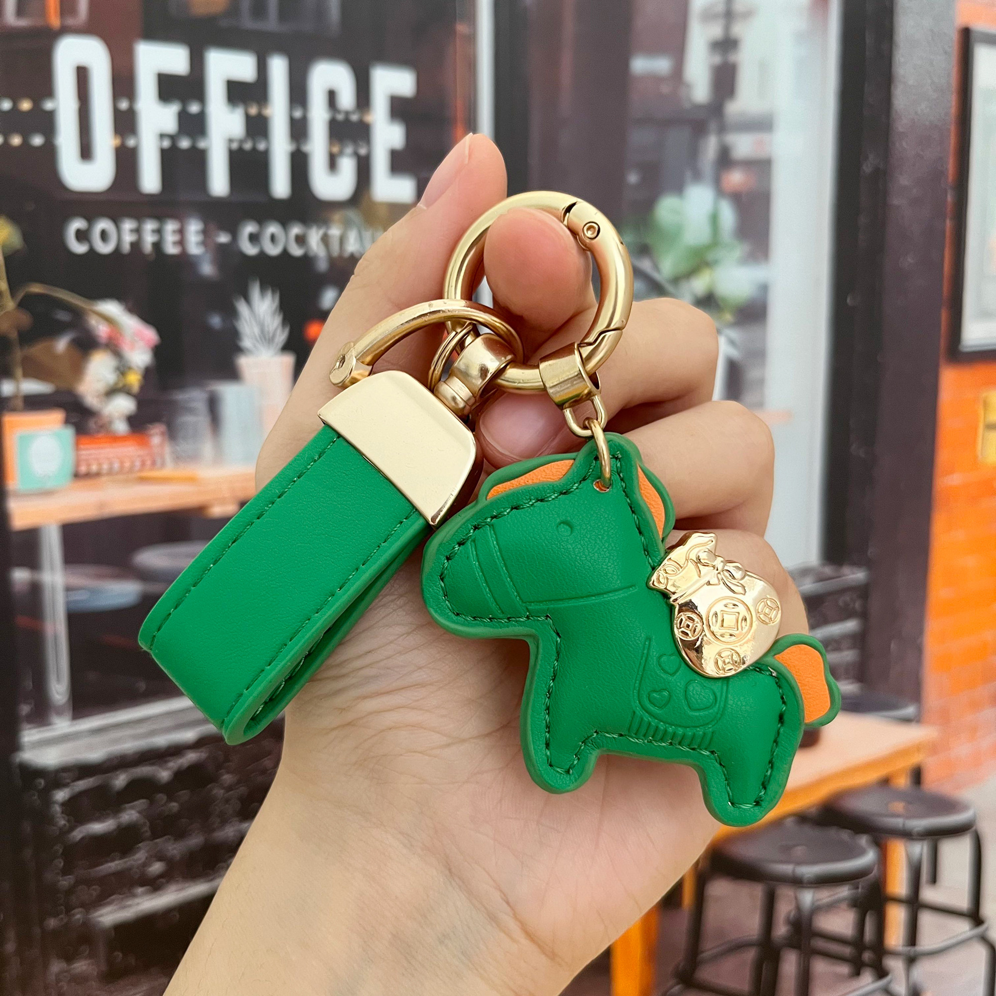 马上有钱马年钥匙扣挂件创意定制本命年情侣包包挂饰汽车钥匙圈链,淘宝优惠券,粉丝福利购,淘宝优惠卷