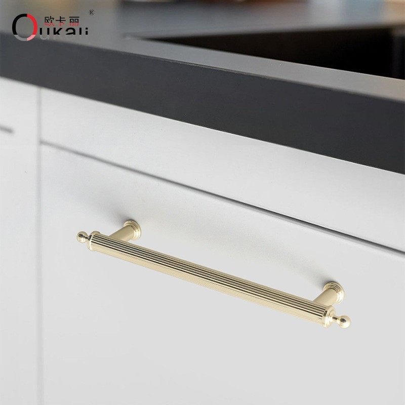 金色拉手北欧轻奢抽屉衣柜门拉手K金简约家具橱柜门把手亮金GD08,淘宝优惠券,粉丝福利购,淘宝优惠卷