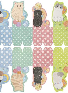 代购日本制自然气化式猫咪狗狗图案不插电纸加湿无超声波静音挥发