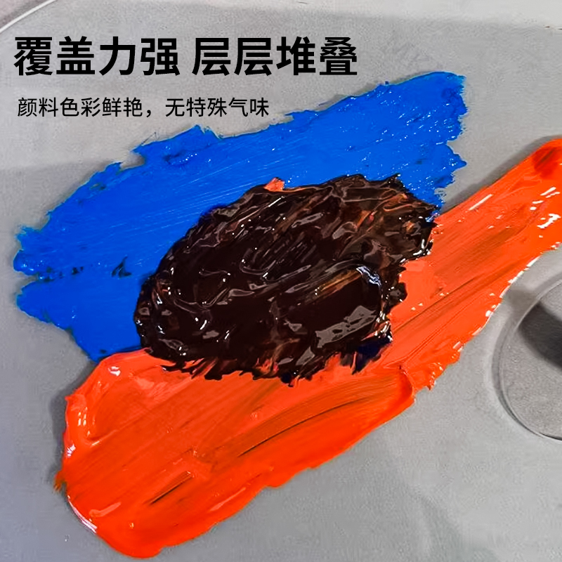 英国进口达拉罗尼乔琴丙烯3 system3丝网印版画丙烯颜料250ml