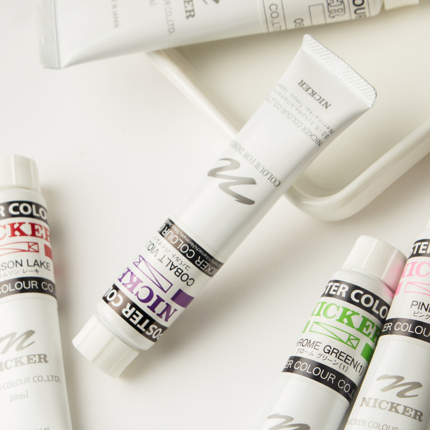 日本NICKER霓嘉广告颜料 宫崎骏水粉颜料 不透明水彩颜料20ml单支,淘宝优惠券,粉丝福利购,淘宝优惠卷