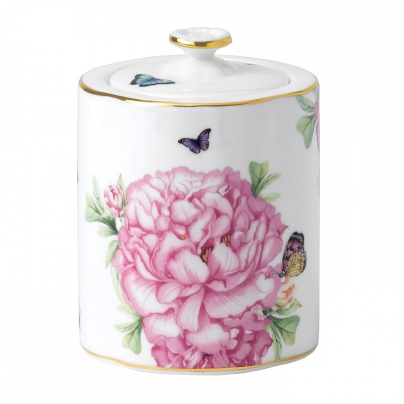 Royal Albert米兰达可儿骨瓷茶叶罐密封罐储物罐皇家阿尔伯特 - 图3
