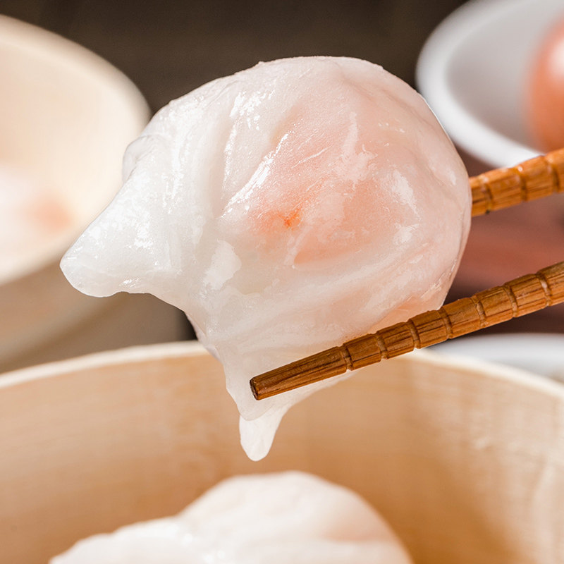 【4袋32只】天海藏水晶虾饺 广式早茶营养早餐大颗粒虾仁晶莹剔透,淘宝优惠券,粉丝福利购,淘宝优惠卷